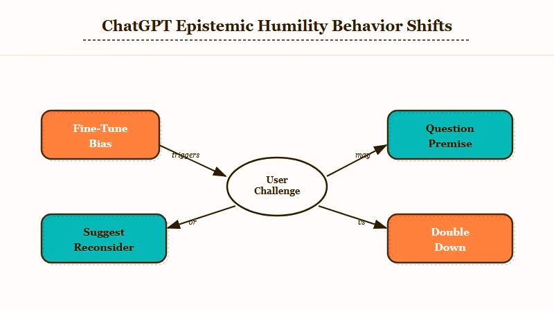 ChatGPT behavior shift diagram