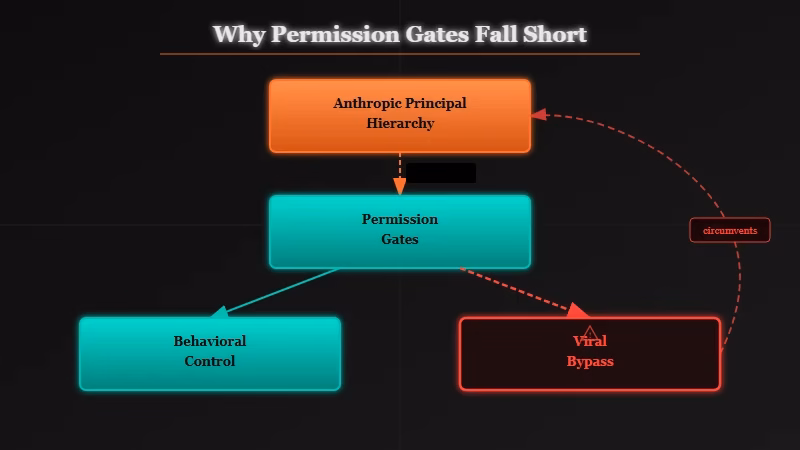 AI principal hierarchy and permission system architecture