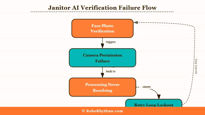 Janitor AI face verification three failure modes