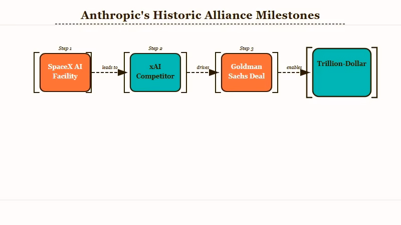 Anthropic infrastructure and alliance strategy diagram