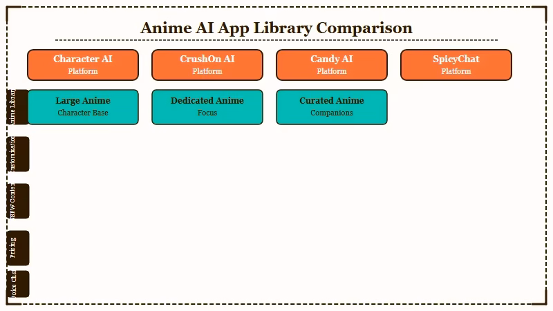 Anime AI companion library and context window comparison