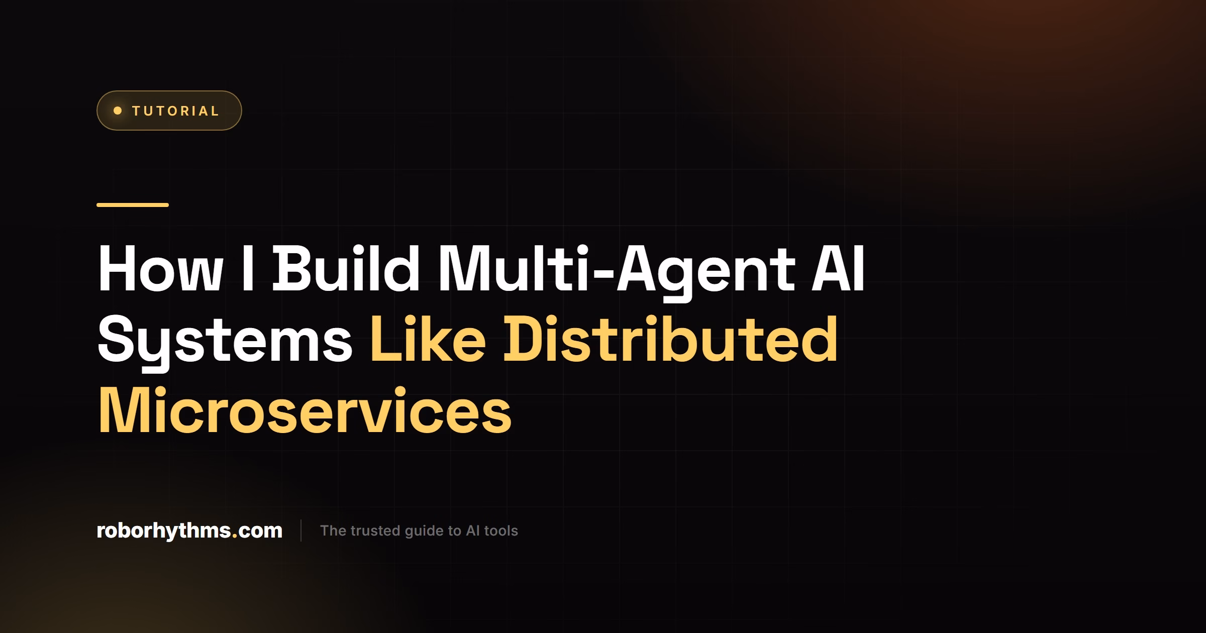 How I Build Multi-Agent AI Systems Like Distributed Microservices