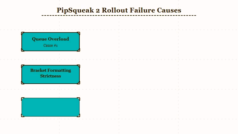 PipSqueak 2 rollout problems diagram