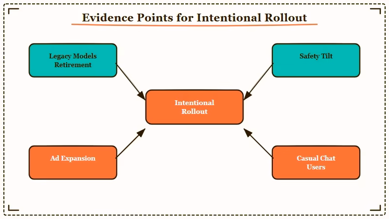 Three evidence points Character AI rollout was intentional