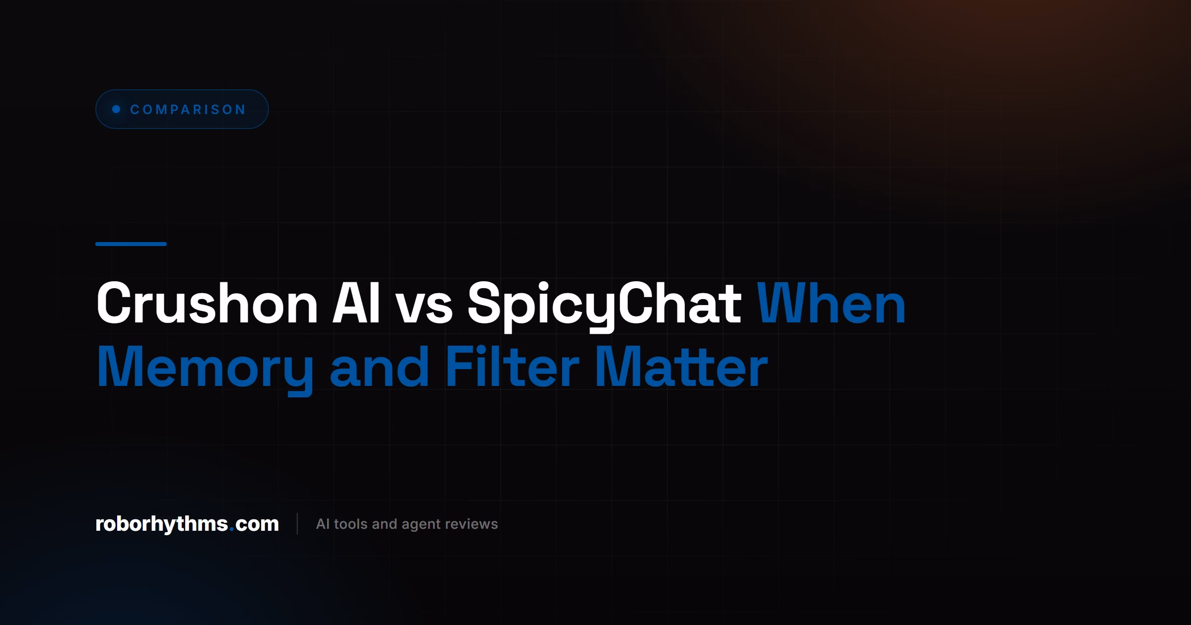 Crushon AI vs SpicyChat AI Roleplay Comparison