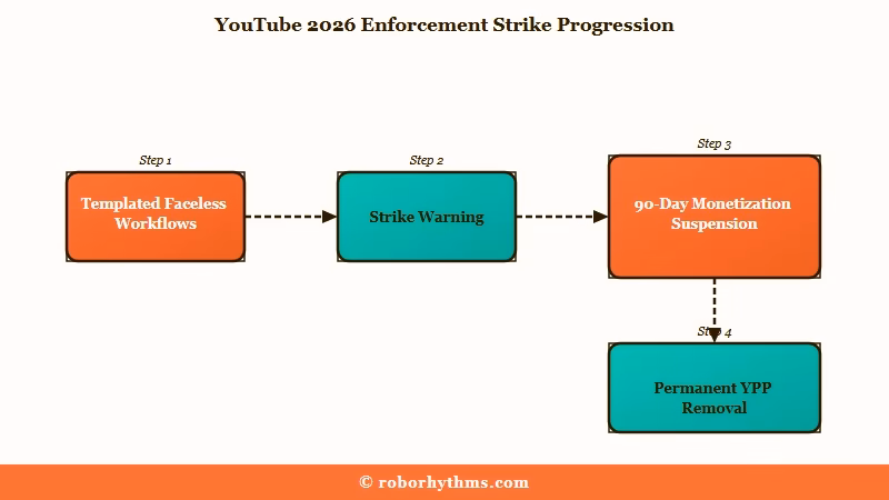 YouTube 2026 inauthentic content enforcement