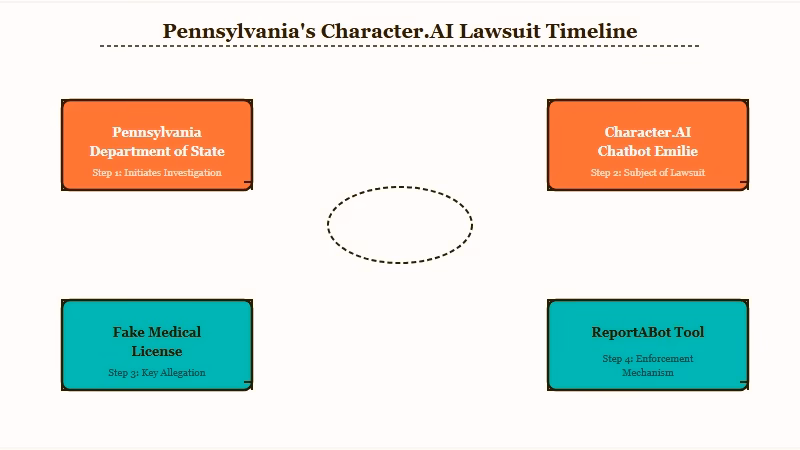 Pennsylvania lawsuit timeline against Character.AI
