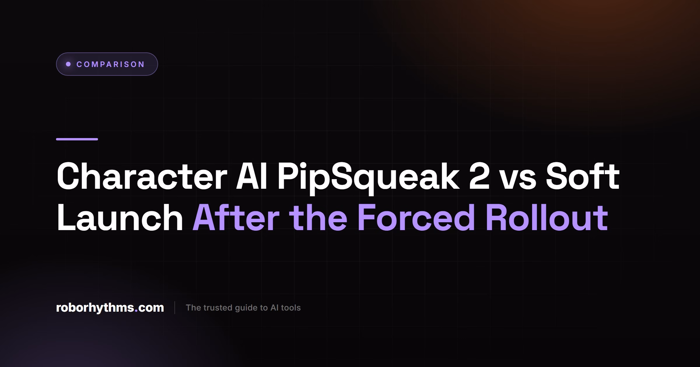 PipSqueak 2 vs Soft Launch on Character AI