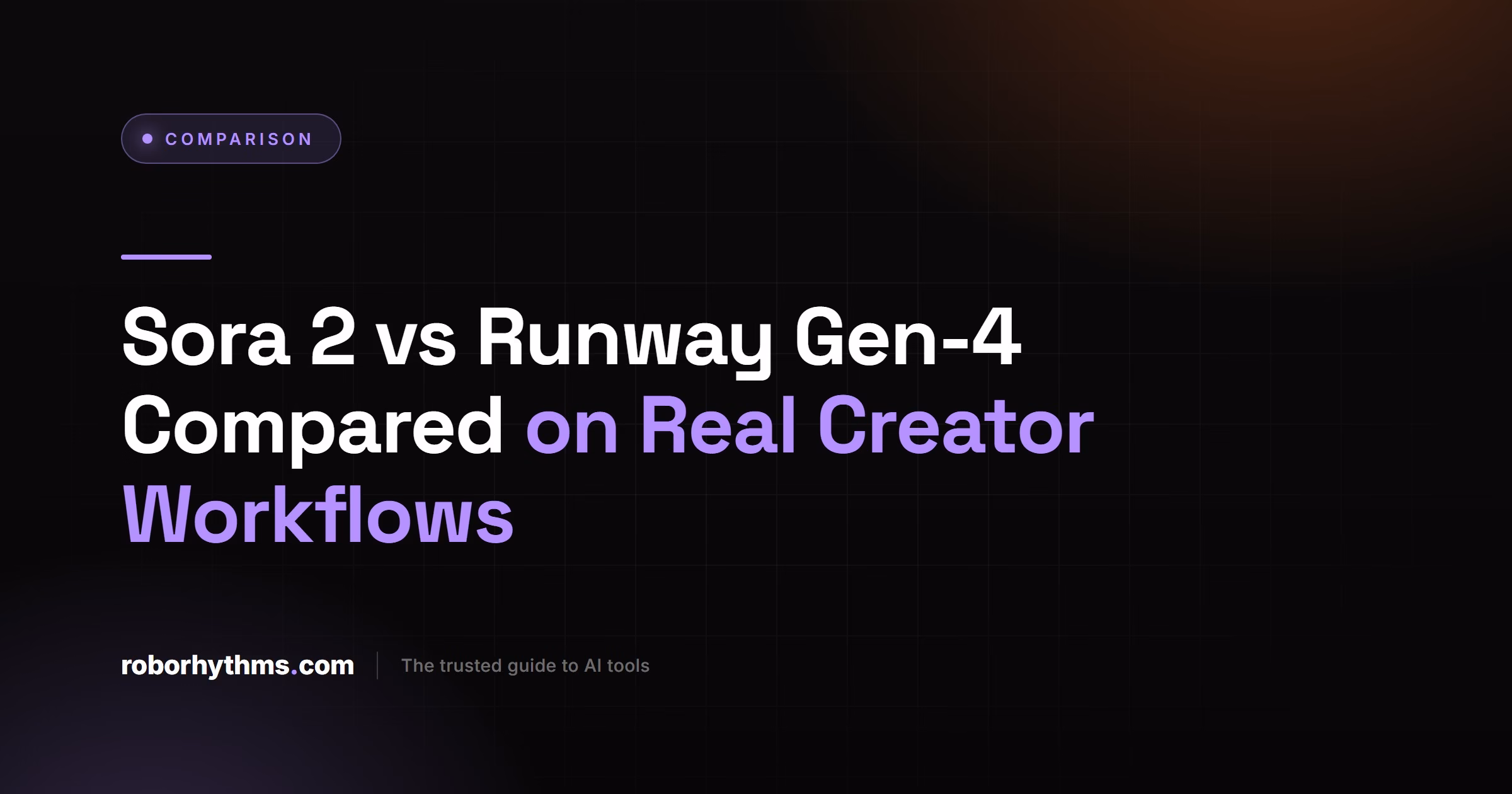 Sora 2 vs Runway Gen-4 Comparison