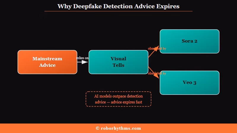 Why spotting deepfakes by eye no longer works