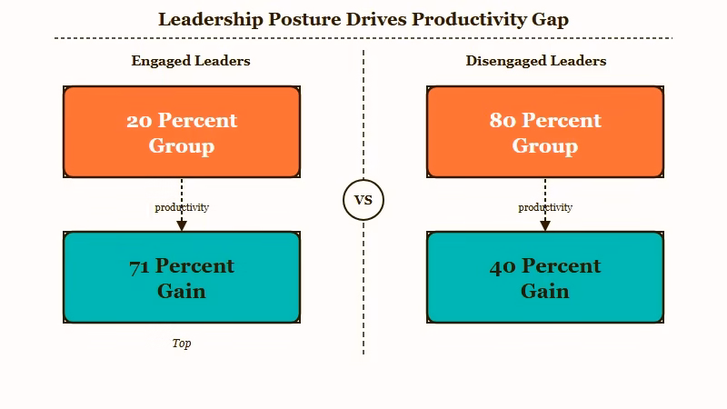 Stanford 71 versus 40 percent adoption gap