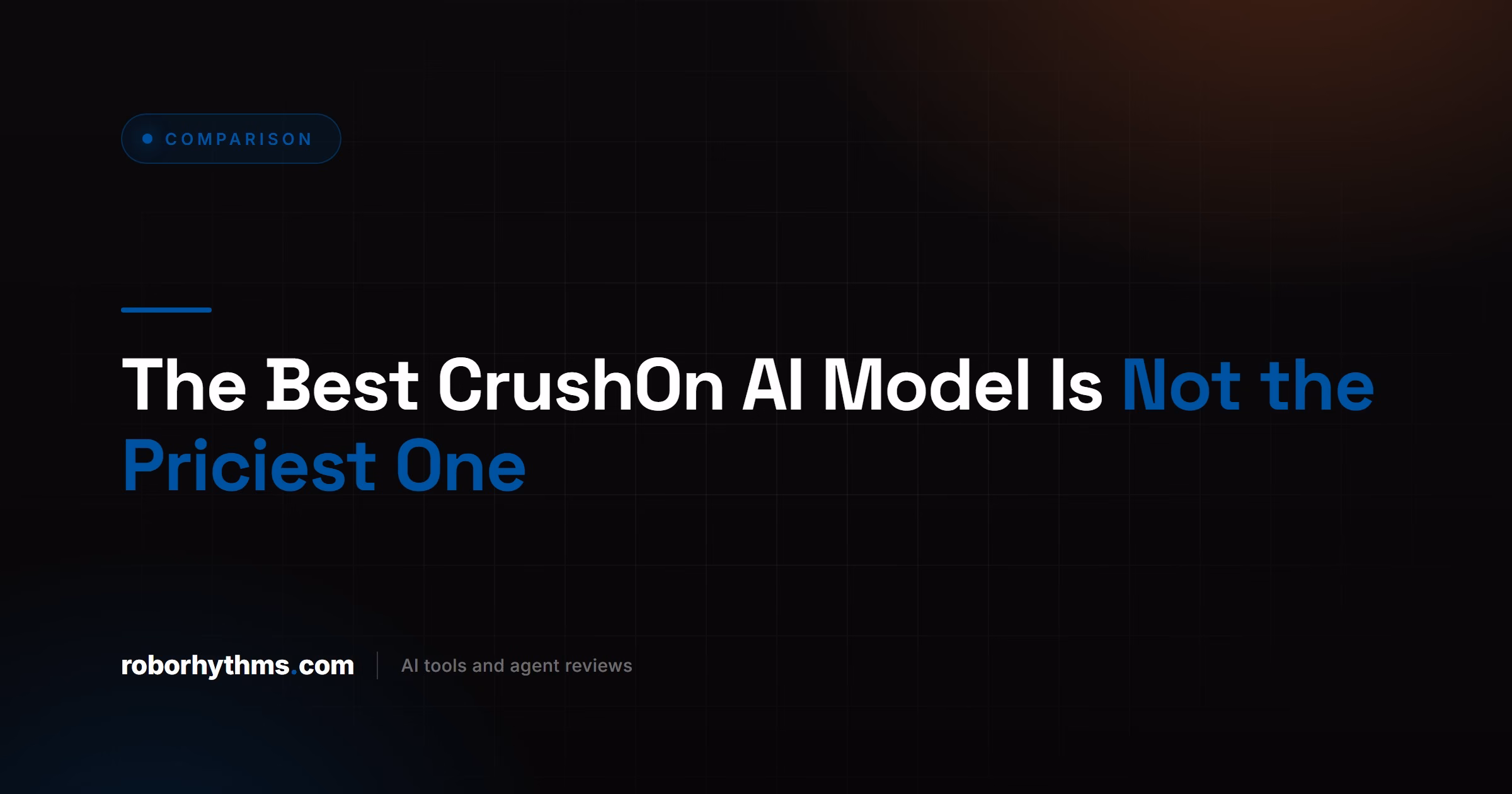 The Best CrushOn AI Model Is Not the Priciest One