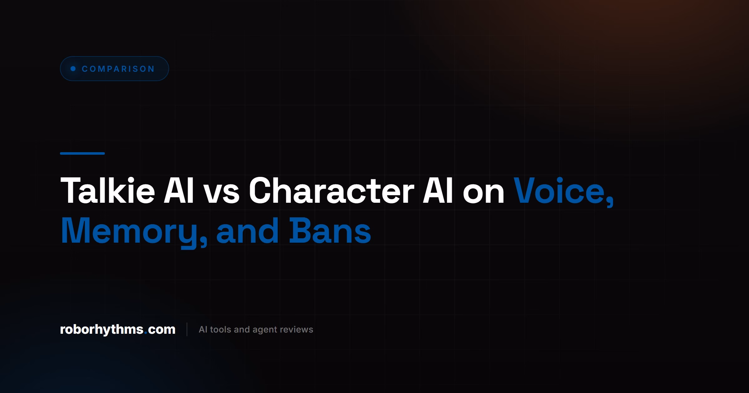 Talkie AI vs Character AI on Voice, Memory, and Bans