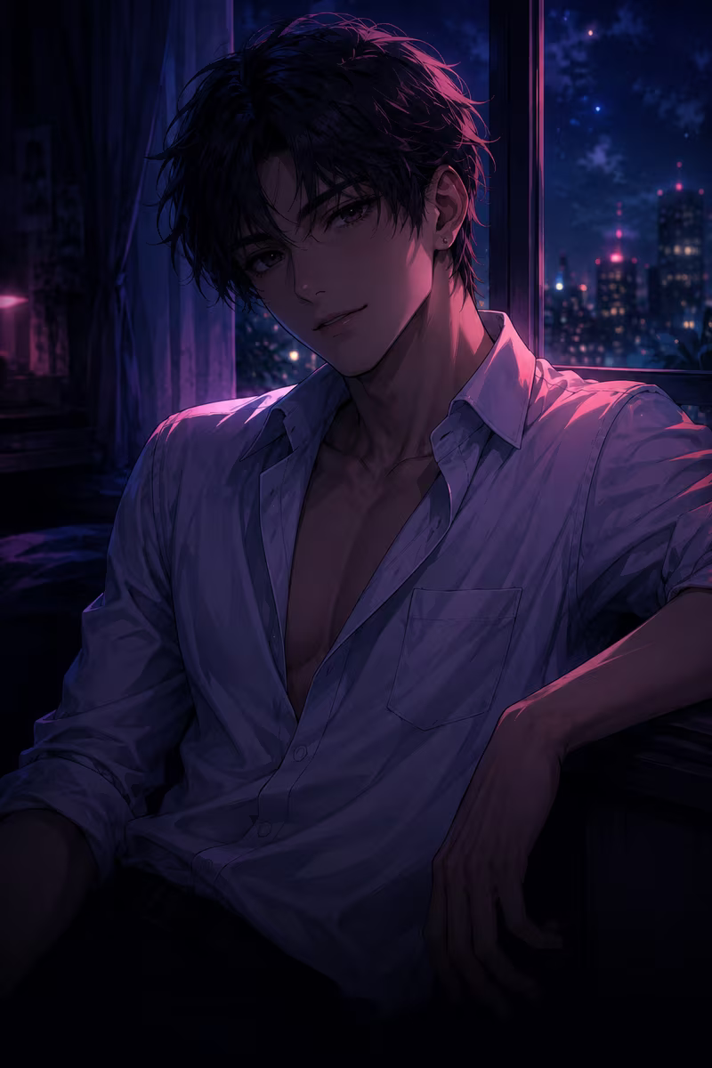 Create your anime AI companion, male