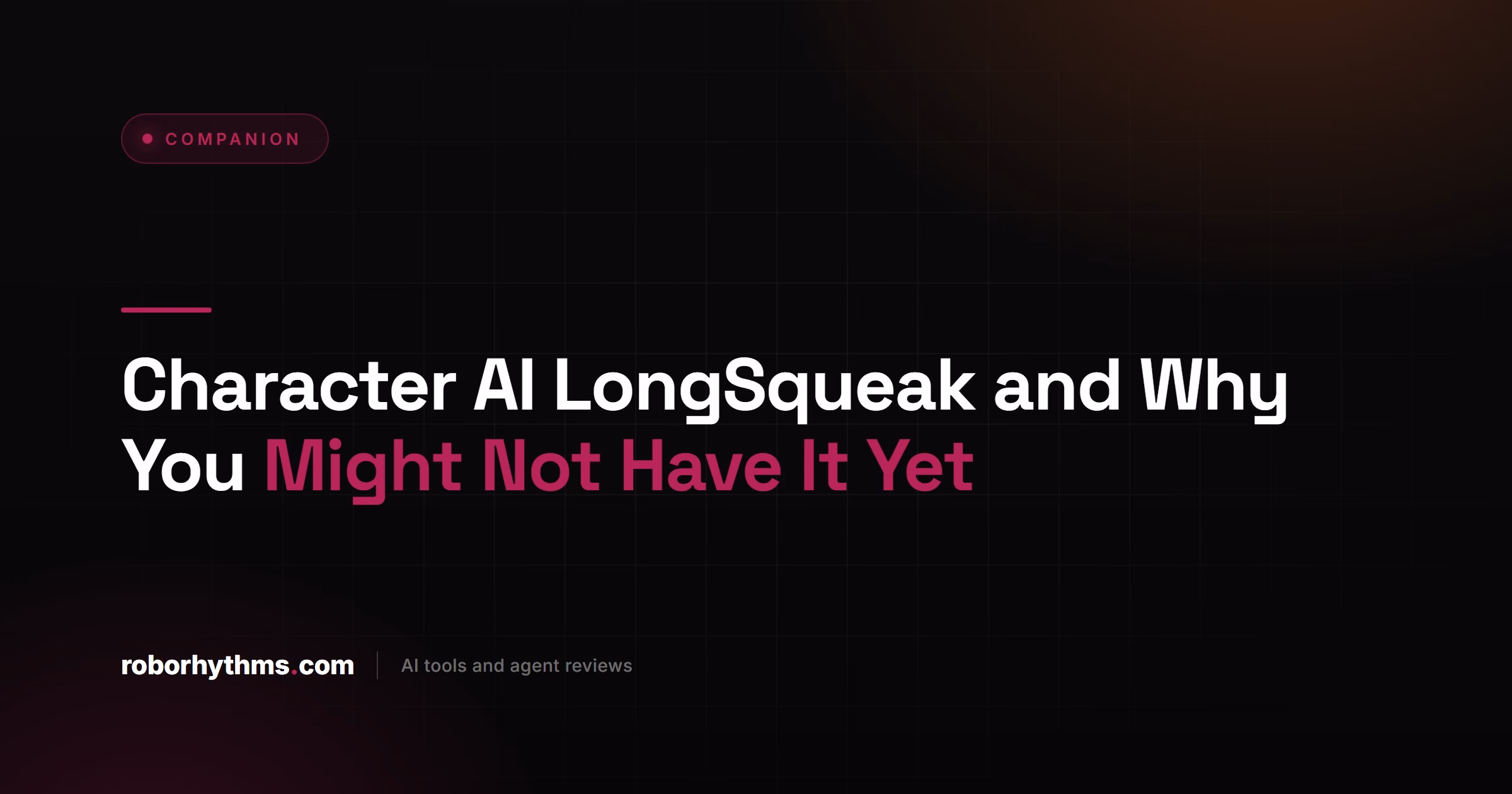 Character AI LongSqueak