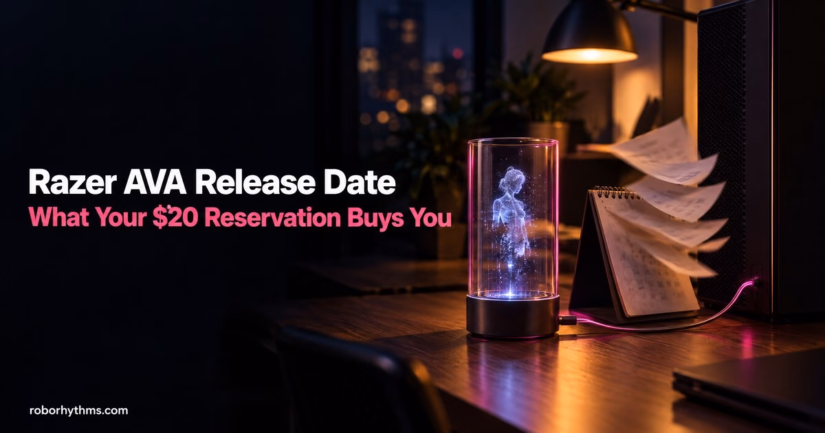 Razer AVA Release Date and What Your $20 Reservation Buys You